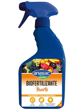 Biofertilizante Para Huerto Anasac Jardín Botella Con Gatillo 500 ml