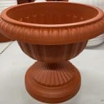 Macetero Tipo Copa Color Terracota 30 Cm