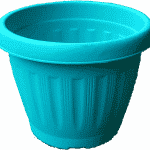 Macetero color Turquesa