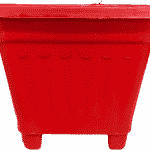 Macetero Cuadrado Naranjo