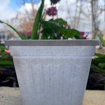 Macetero Cuadrado Color Mármol 50 Cm