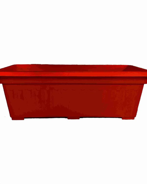 Jardinera Mini Rojo 16x6 cm