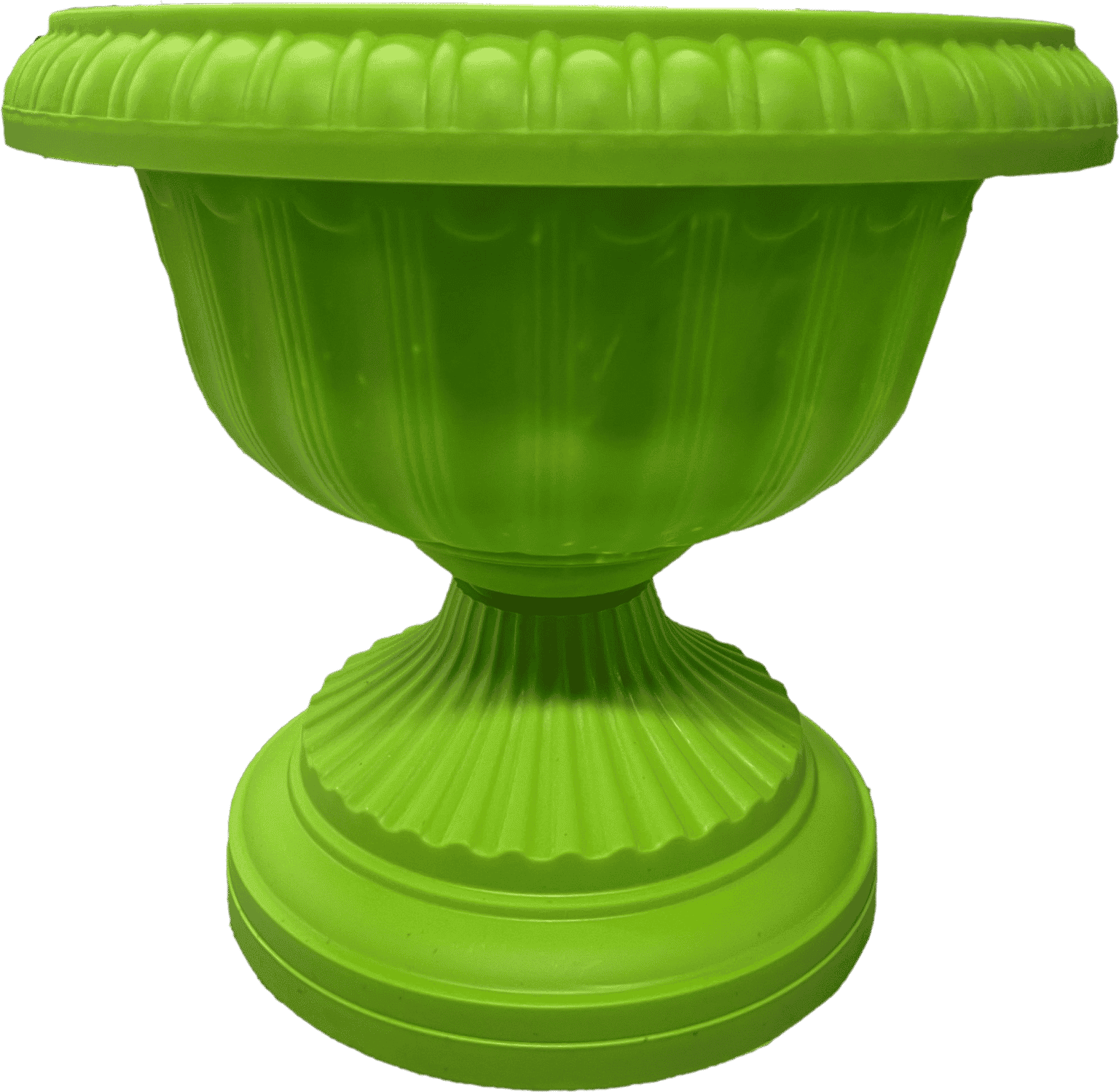 Macetero Tipo Copa Color Verde