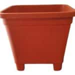 Macetero Cuadrado Terracota