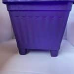 Macetero Cuadrado Morado 30 Cm