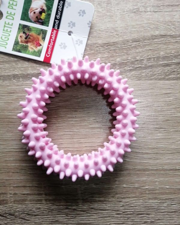 Aro Con Puntas Rosado 