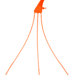 Colgador Color Naranjo Huertos Alma