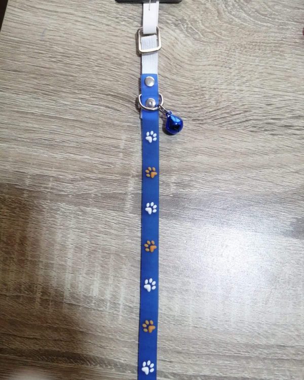Collar Para Gatos Gomita Azul