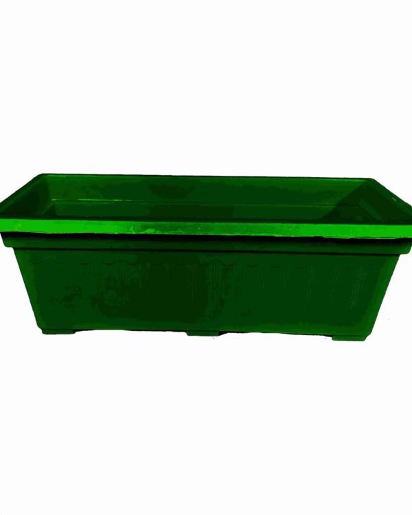 Jardinera Mini Verde Oscuro 16x6 cm
