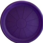 Plato Para Macetero Redondo P23 de Color Morado