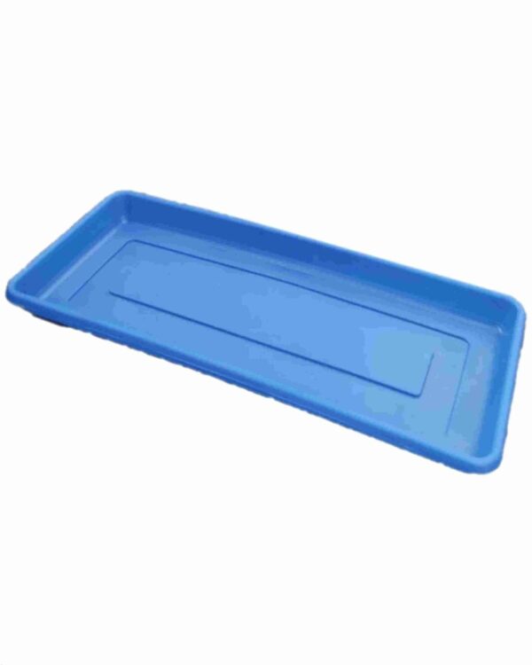 Plato Para Jardinera de Reja 45 Color Azul