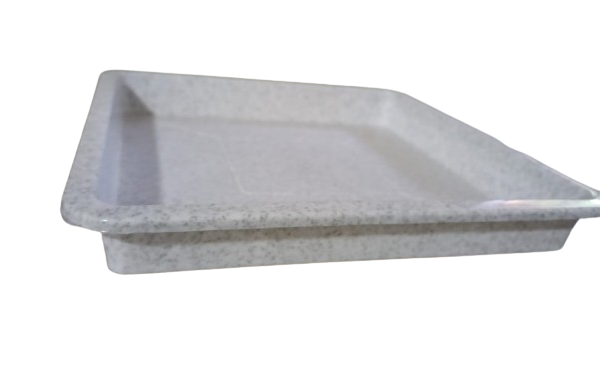 Plato Para Macetero cuadrado PC10 de Color Marmol