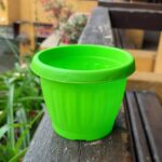 Macetero M6.5 redondo color Verde