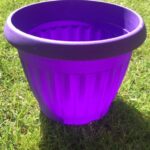 Macetero M6.5 redondo color Morado