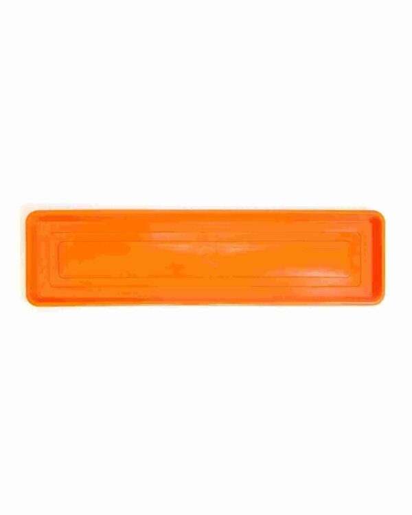 Plato Para Jardinera de Reja 45 Color Naranjo