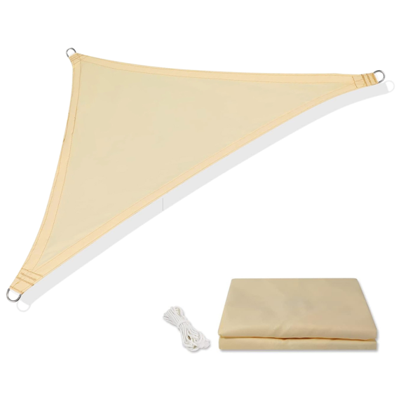 Carpa Toldo Vela De Tela Triangular Impermeable 3.6x3.6x3.6