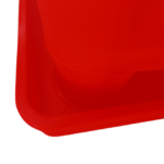 Plato Para Macetero cuadrado PC30de Color Rojo