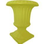 Macetero Tipo Copa Romana Amarilla