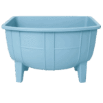 Macetero Mini Barril Color Azul Pastel