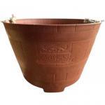 Macetero Modelo Barril Café 52 Cm