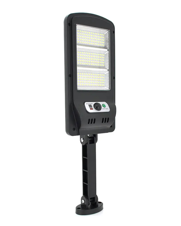 Foco Led Solar 3 Cob Sensor Movimiento + Soporte