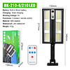 Foco Led Solar Ip65 Con Sensor De Movimiento