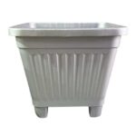 Macetero Cuadrado MC22 Hueso