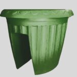 Macetero Para Baranda Color Verde Oscuro