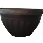 Macetero Mural Color Negro