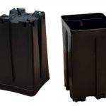 Macetero de Plástico de 2.5 Litros para Viveros al Por Mayor