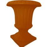 Macetero Tipo Copa Romana Naranja