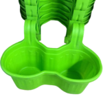 Jardinera de Balcón Doble Triple Verde