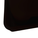 Plato Para Macetero cuadrado PC22 de Color Negro