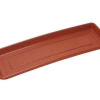 Plato para jardinera terracota