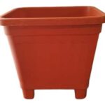 Macetero Cuadrado Terracota 15 Cm