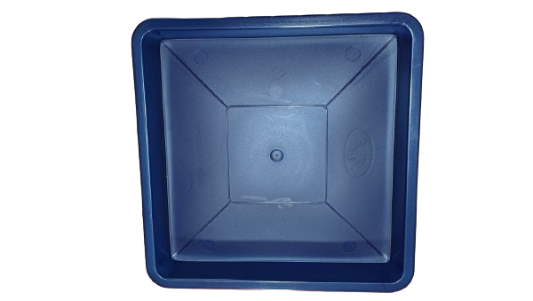 Plato Para Macetero cuadrado PC50 de Color Petróleo