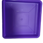 Plato Para Macetero cuadrado PC15 de Color Morado