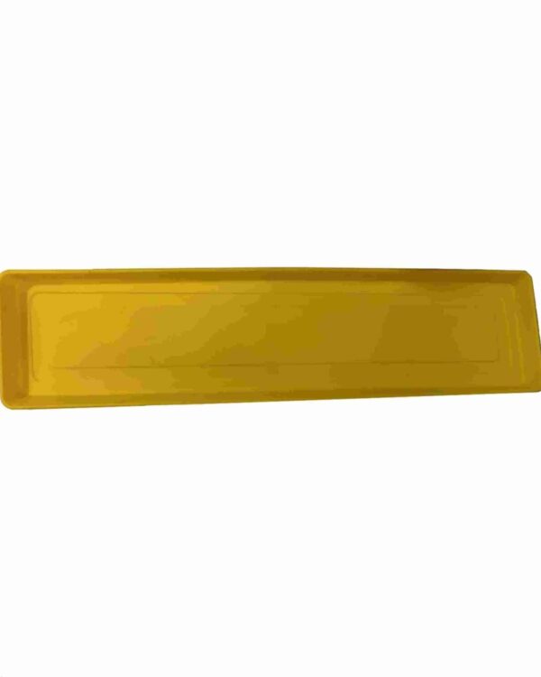 Plato Para Jardinera de Reja 45 Color Amarillo