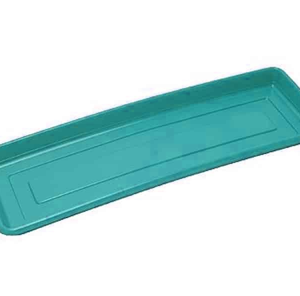 Plato Para Jardinera de Reja 60 Color Turquesa