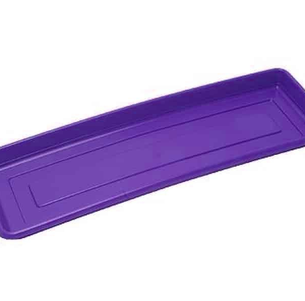 Plato Para Jardinera de Reja 60 Color Morado