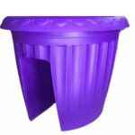 Macetero Para Baranda Color Morado