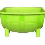 Macetero Mini Barril Color Verde 18 Cm