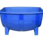 Macetero Mini Barril Color Azul 18 Cm1