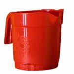 Jarro Floral Color Rojo