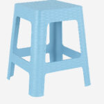 Piso Ratan Color Azul Pastel