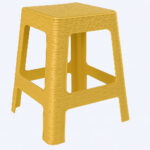 Piso Ratan Color Dorado