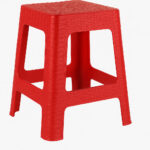 Piso Ratan Color Rojo