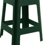 Piso Ratan Color Verde Oscuro